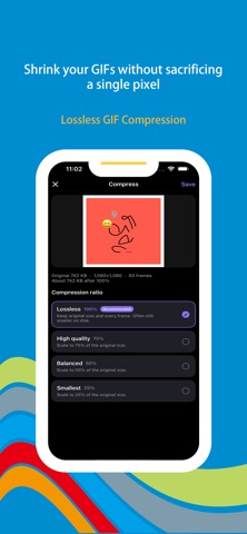 Wonder Gif - GIF Keyboard iPhone screenshot