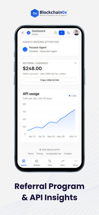 Blockchain0x Wallet Screenshot 2 of 5