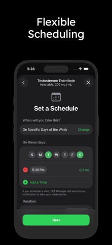 TRT Tracker: Testosterone Log Screenshot 4 of 6