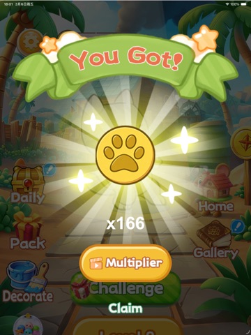 Triple Meow: Cat World iPad screenshot