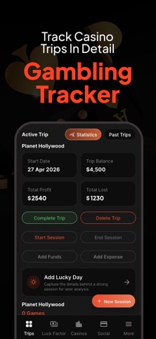 BCT Casino Tracker screenshot