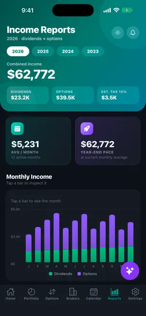 Safe Dividend Tracker screenshot 3