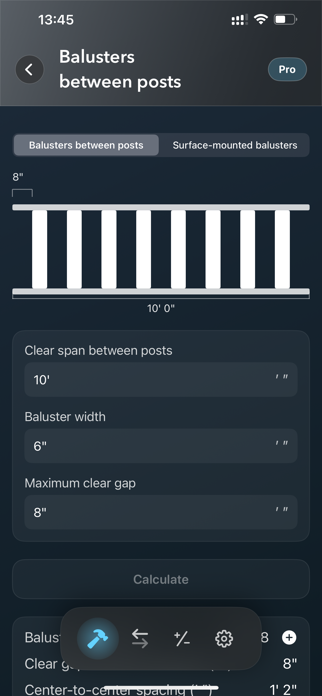 Construction Calculator: Pro² Screenshot 3 of 10