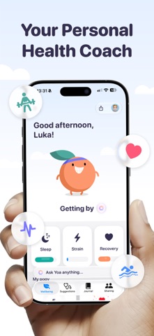 Yoa Health & Workout Tracker Screenshot 1 of 10