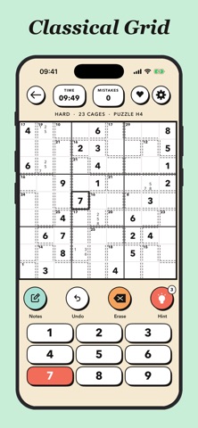 Killer Sudoku - Bento Screenshot 4 of 6