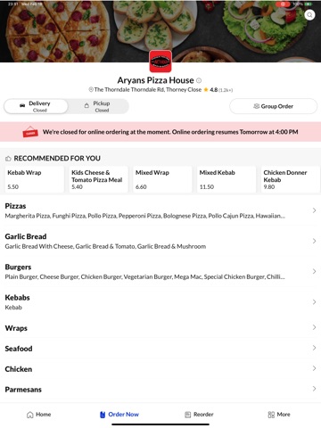 App screenshot
