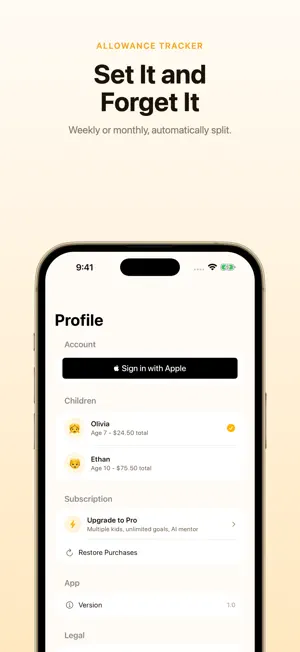 Kids Money Tracker - Pocket screenshot 4