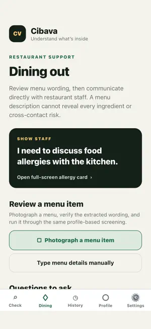 Cibava screenshot 3
