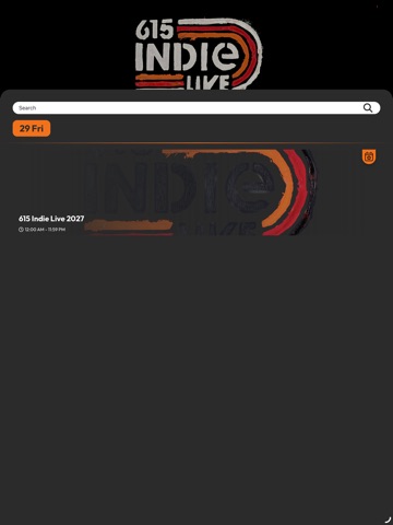 Music Venue Alliance Nashville iPad screenshot