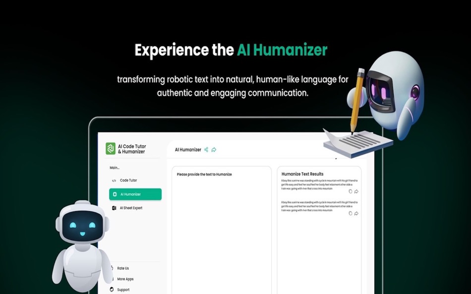 #3. AI Code Tutor & Humanizer (macOS) 来自: Ghulam Abbas