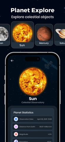 Satellite Gazer Map& Astronomy screenshot