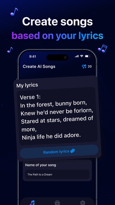 Muza AI: AI Song Creator Screenshot