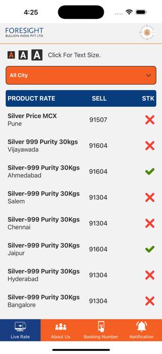 Foresight Bullion Screenshot 2 of 4