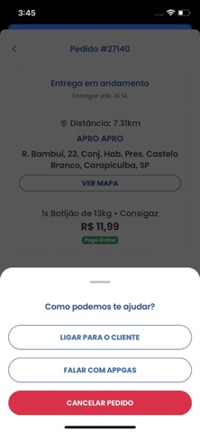 Appgas Entregador Screenshot 6 of 6