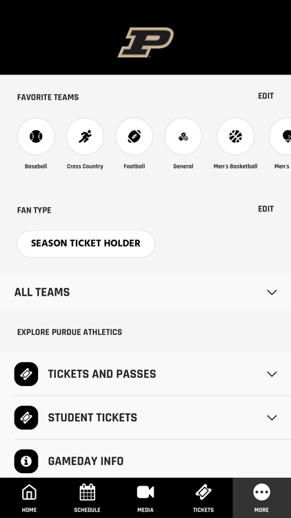 Purdue Athletics screenshot-3
