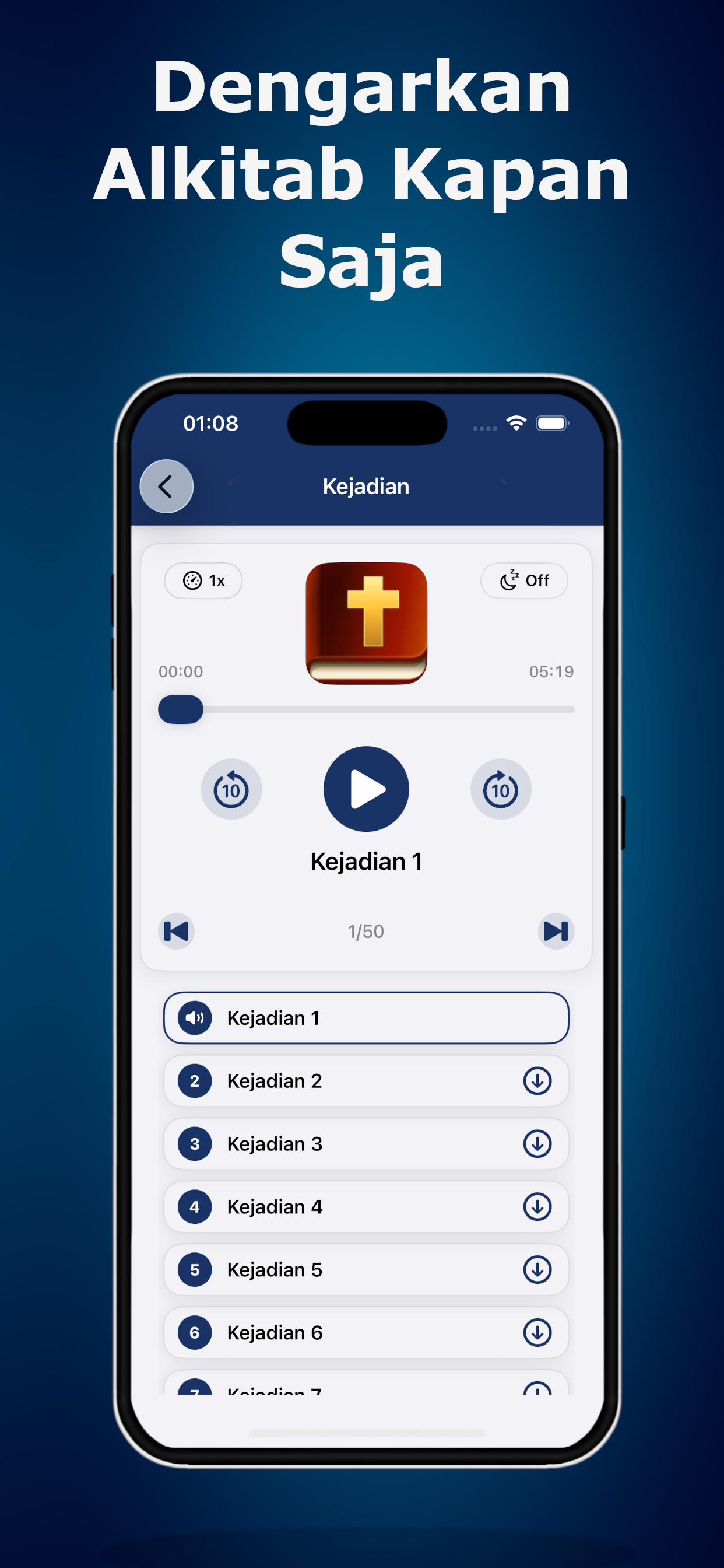 Alkitab Terjemahan Baru Audio screenshot 4