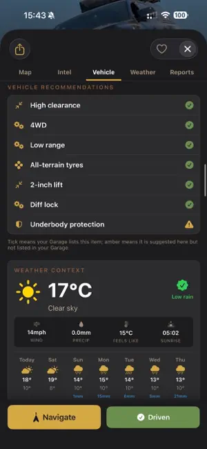 TrailUK iPhone screenshot 6