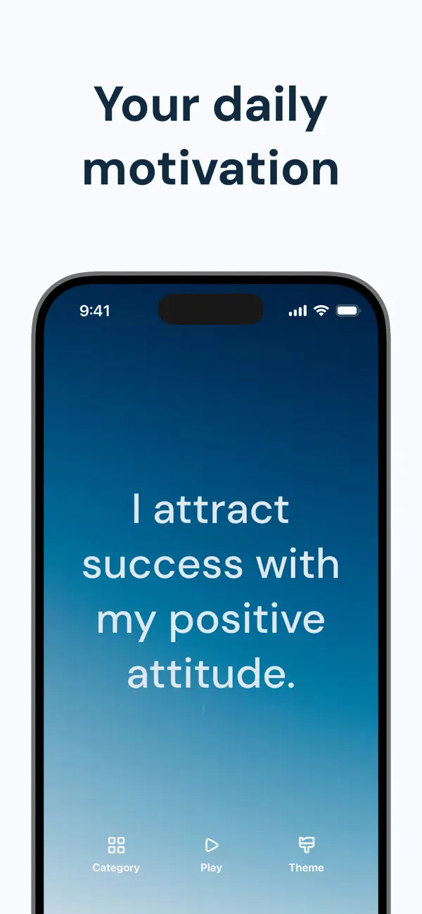 Positive Affirmations-Affirmly app screenshot 1