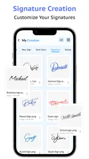 sign docs - signature on pdf iphone resimleri 4