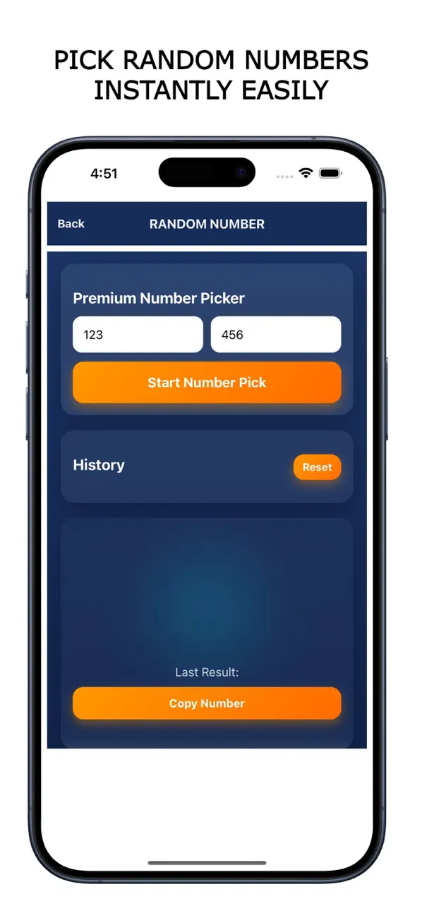 Screenshot #1 pour Bingo Caller & Number Picker