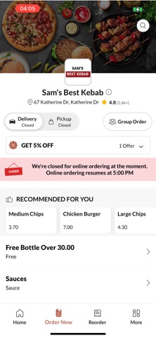 App screenshot