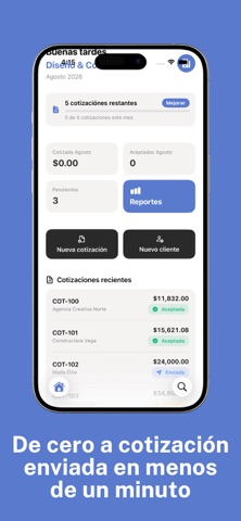 Nove: Quotes & Estimates Screenshot 2 of 5