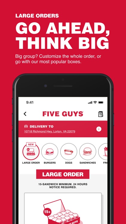 Five Guys Burgers & Fries screenshot-4