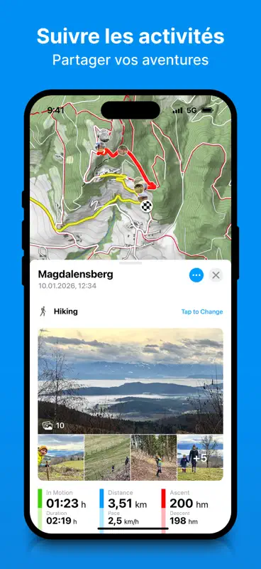 bergfex: Randonnée & Trace GPS screenshot 5 of 10