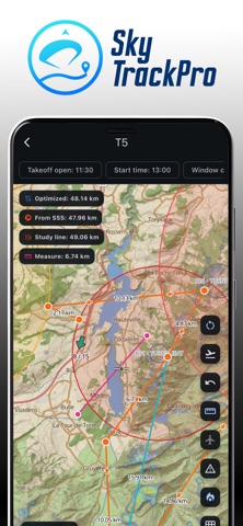 SkyTrackPro screenshot