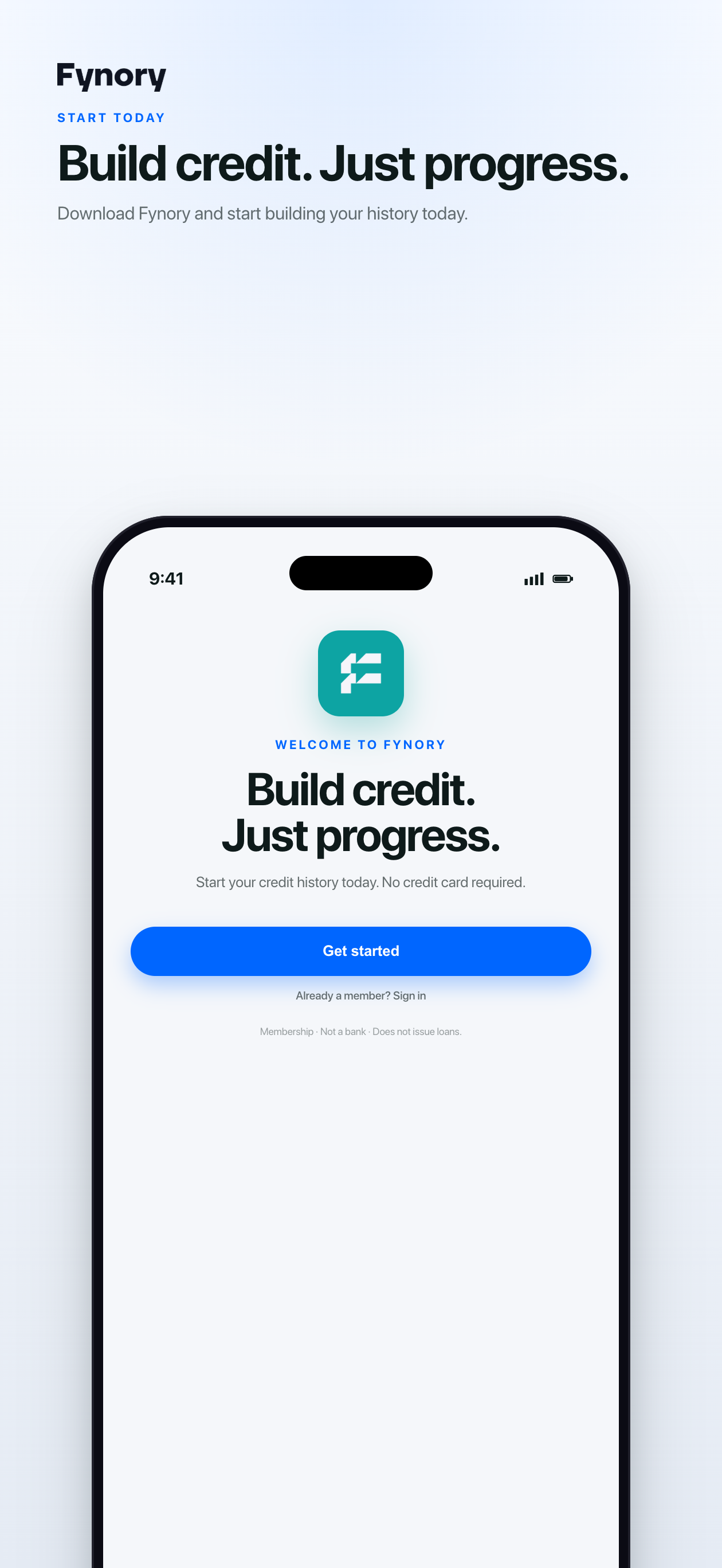 Fynory - Credit Builder App