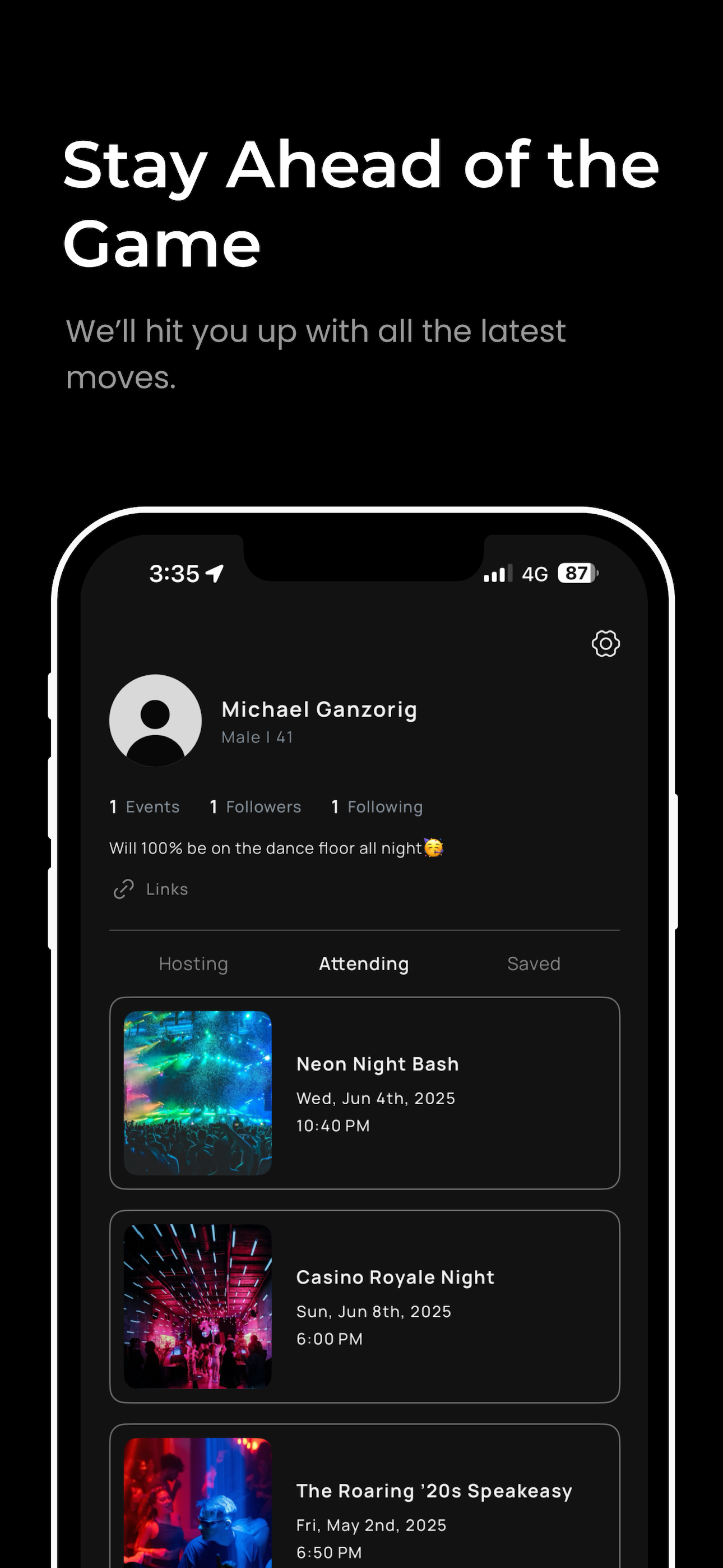 MOVES: Events & Parties screenshot 7