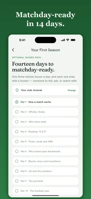 Onside: Learn Football screenshot 2
