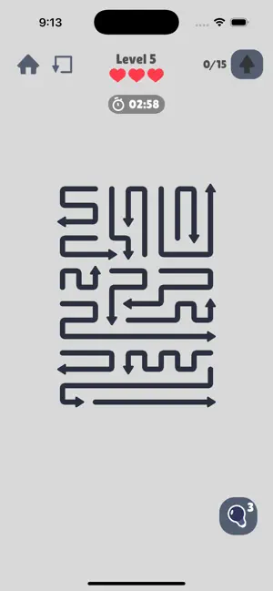 Arrow Exit Maze Puzzle screenshot 3