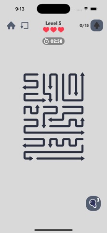 Arrow Exit Maze Puzzle screenshot