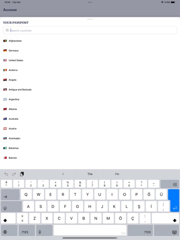 Kolay Seyahat: Flights & Visa iPad screenshot