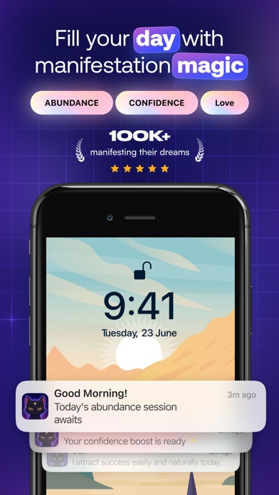Vix Manifestation iPhone screenshot 6 - Health & Fitness app