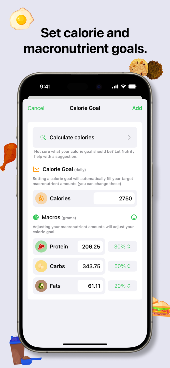 Nutrify Whole Food Tracker