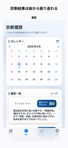 WorkFit | 仕事満足度診断 のスクリーンショット