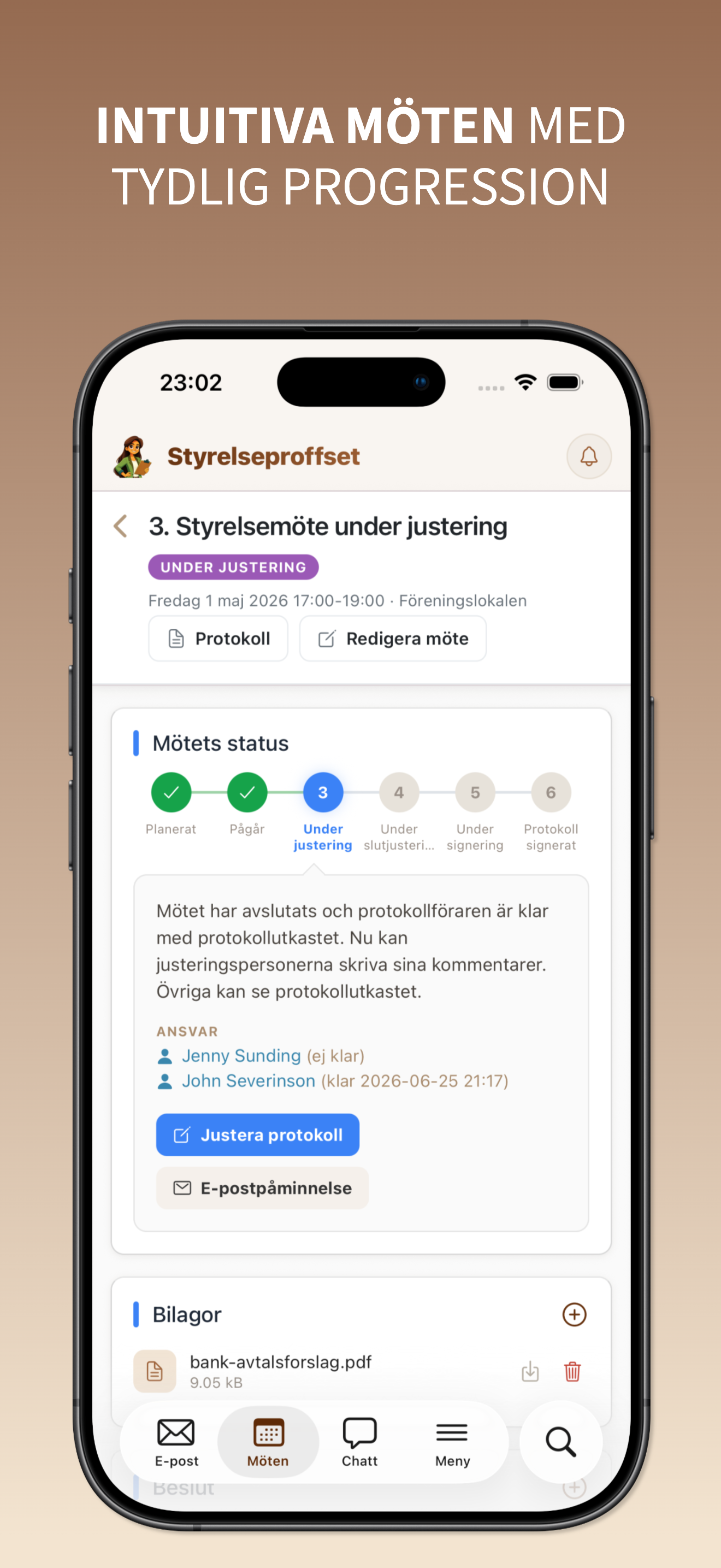 Styrelseproffset screenshot 4