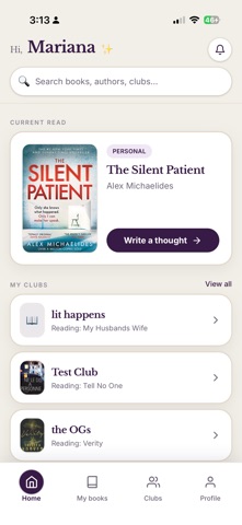 Bookd Club screenshot
