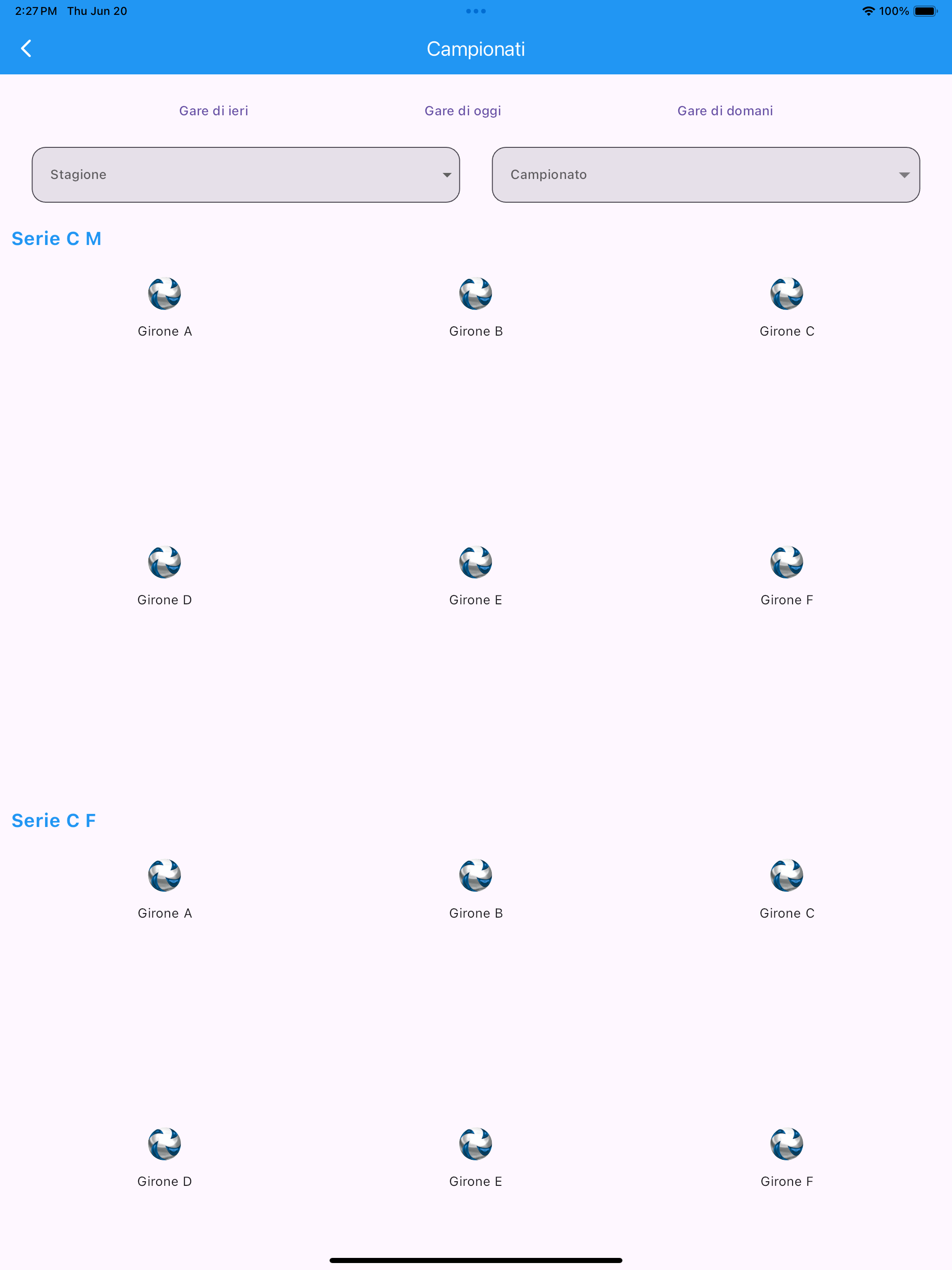 FWM - Fipav Web Manager