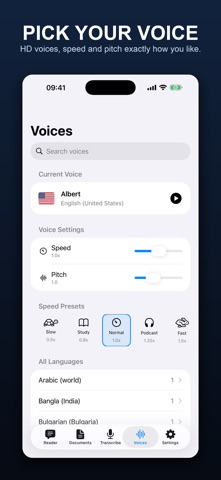 Text Reader Narrator: TTS Screenshot 3 of 5