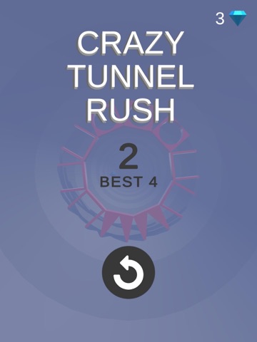 Crazy Shape Tunnel Rush iPad screenshot