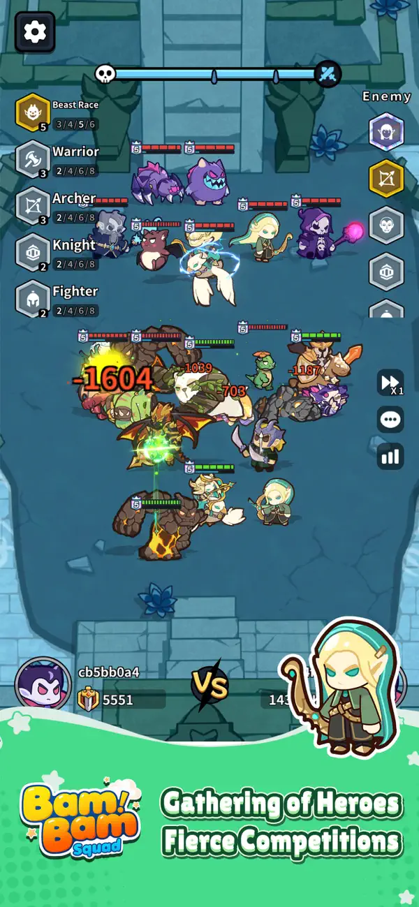 Bam Bam Squad Hack screenshot 7 - game app interface