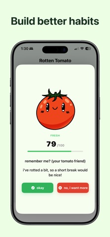 Tomato: Screen Time Control Screenshot 9 of 9