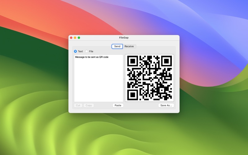 App screenshot