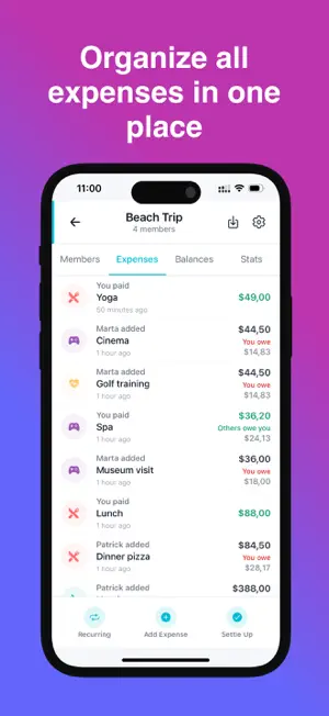 ShareCost: Bill Splitter screenshot 4