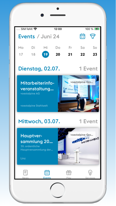 voestalpine myAPP Screenshot
