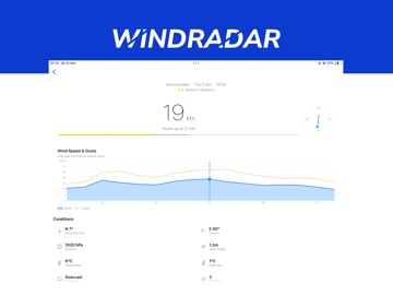 WindRadar iPad screenshot 1