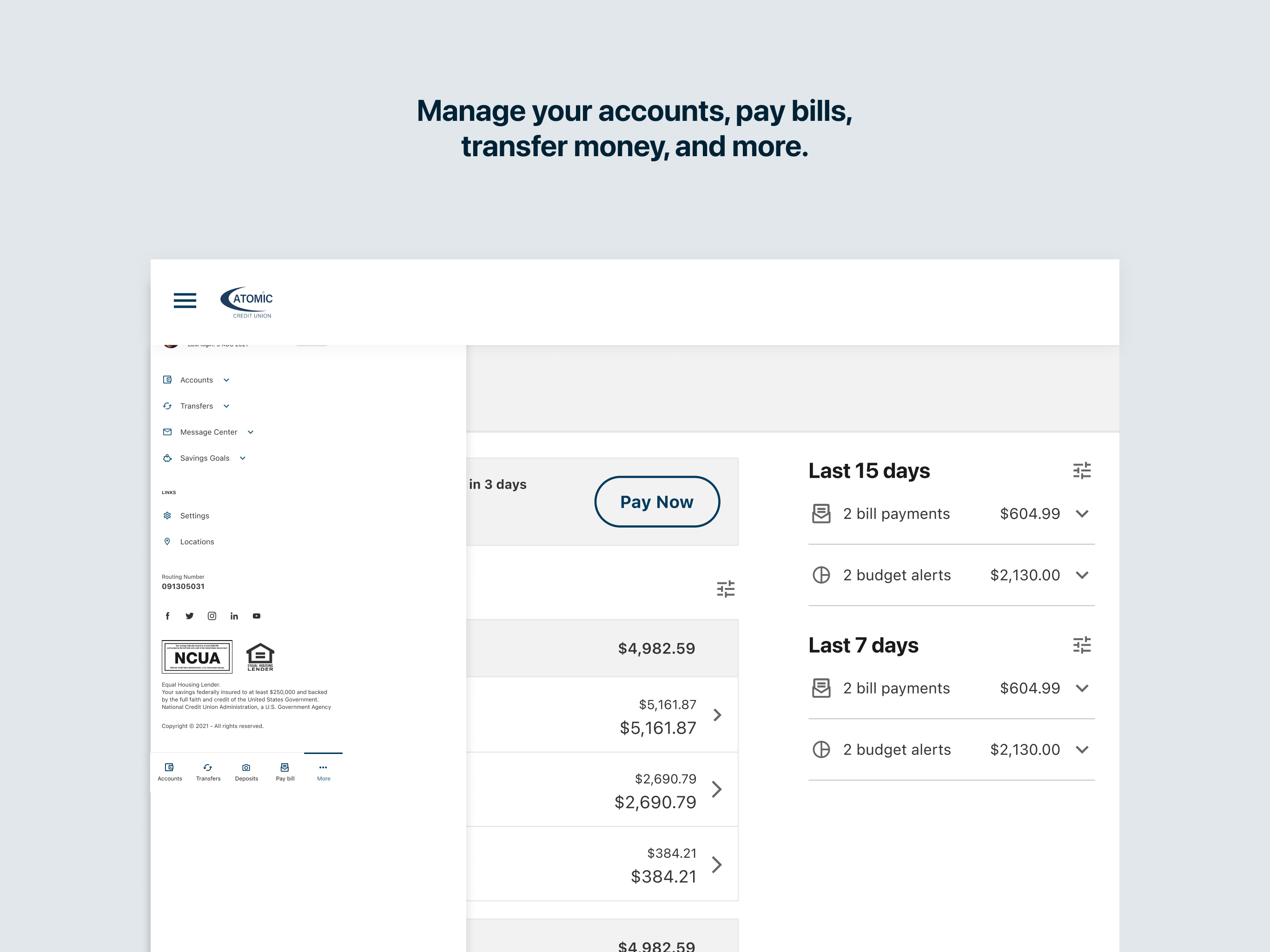 Atomic Credit Union screenshot 8